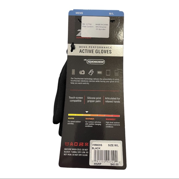 ZeroXposur Accessories New Zeroxposur Mens Active Performance